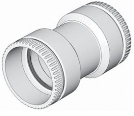 Odkouření kondenzační Brilon 52104115 - šroubovací spojka pro flexibilní trubku DN83/75